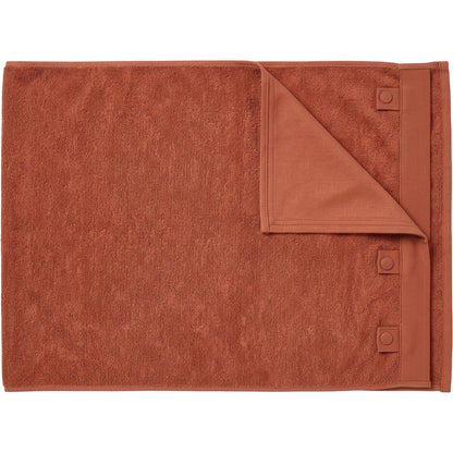 Coue Snap-Hood Sports Towel 100 x 50 cm Terracotta - Product view